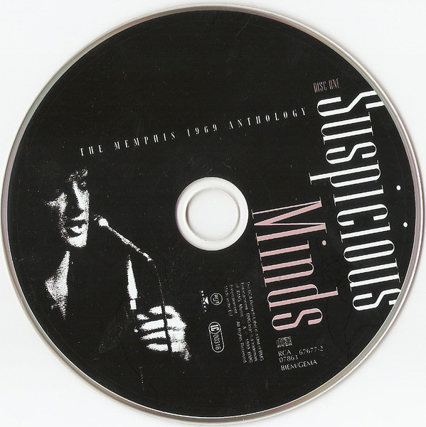Elvis Presley  The Memphis 1969 Anthology; Suspicious Minds : CD1